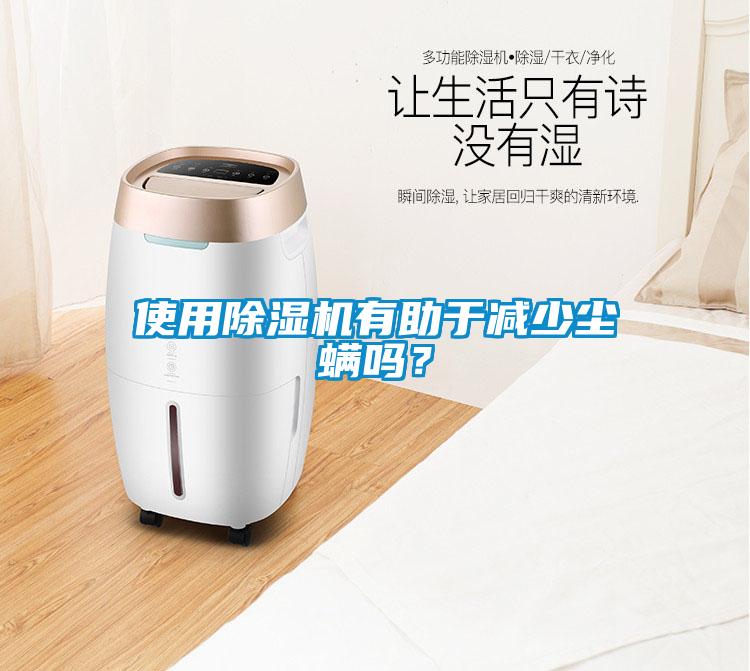 使用除濕機有助于減少塵螨嗎？