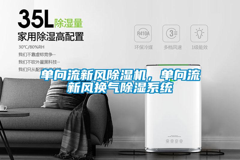 單向流新風(fēng)除濕機，單向流新風(fēng)換氣除濕系統(tǒng)