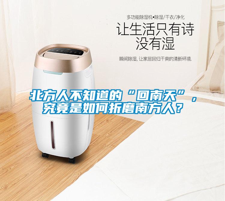 北方人不知道的“回南天”，究竟是如何折磨南方人？