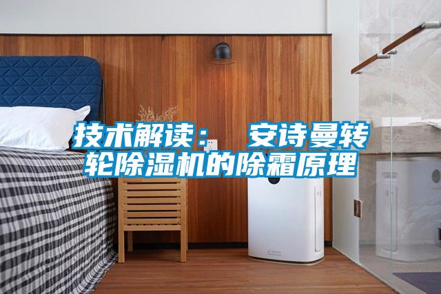 技術(shù)解讀: 安詩(shī)曼轉(zhuǎn)輪除濕機(jī)的除霜原理