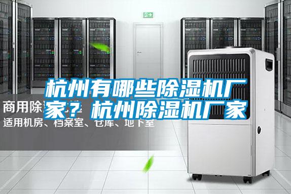杭州有哪些除濕機(jī)廠家？杭州除濕機(jī)廠家