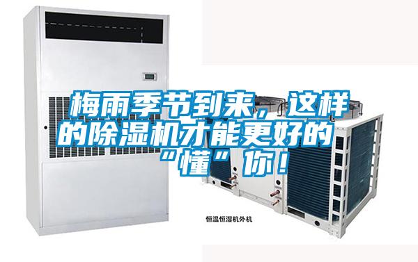 梅雨季節(jié)到來，這樣的除濕機(jī)才能更好的“懂”你！