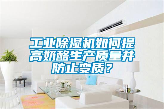 工業(yè)除濕機(jī)如何提高奶酪生產(chǎn)質(zhì)量并防止變質(zhì)？