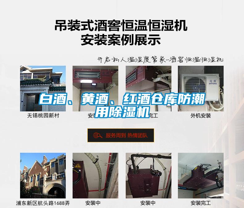 白酒、黃酒、紅酒倉(cāng)庫(kù)防潮用除濕機(jī)