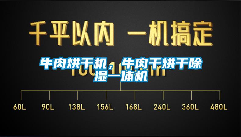 牛肉烘干機(jī)，牛肉干烘干除濕一體機(jī)