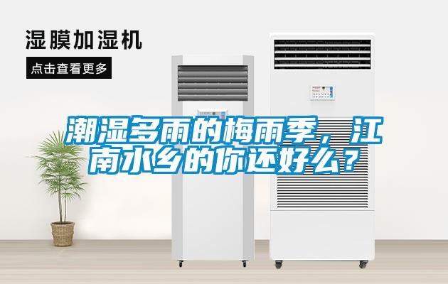 潮濕多雨的梅雨季，江南水鄉(xiāng)的你還好么？