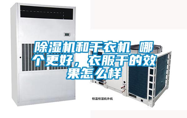 除濕機(jī)和干衣機(jī) 哪個(gè)更好，衣服干的效果怎么樣