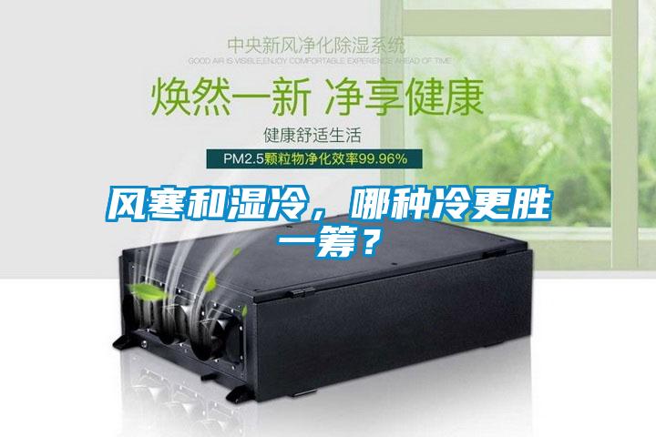 風寒和濕冷，哪種冷更勝一籌？