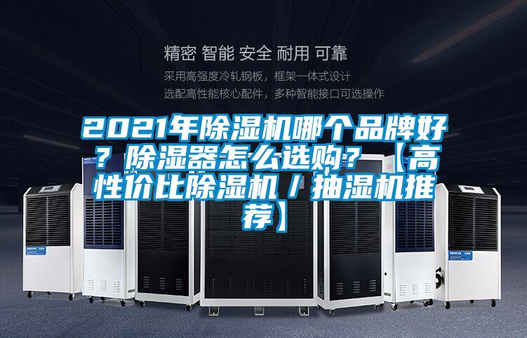 2021年除濕機哪個品牌好？除濕器怎么選購？【高性價比除濕機／抽濕機推薦】