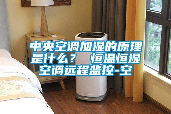 中央空調(diào)加濕的原理是什么？ 恒溫恒濕空調(diào)遠(yuǎn)程監(jiān)控-空