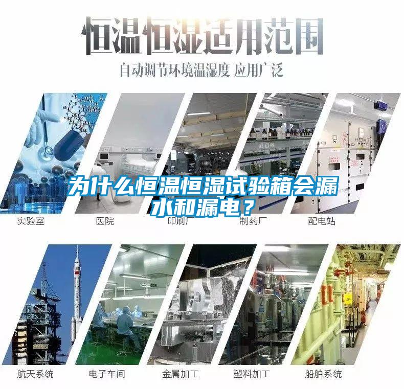 為什么恒溫恒濕試驗箱會漏水和漏電？