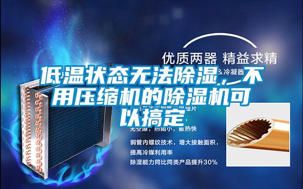 低溫狀態(tài)無法除濕，不用壓縮機(jī)的除濕機(jī)可以搞定