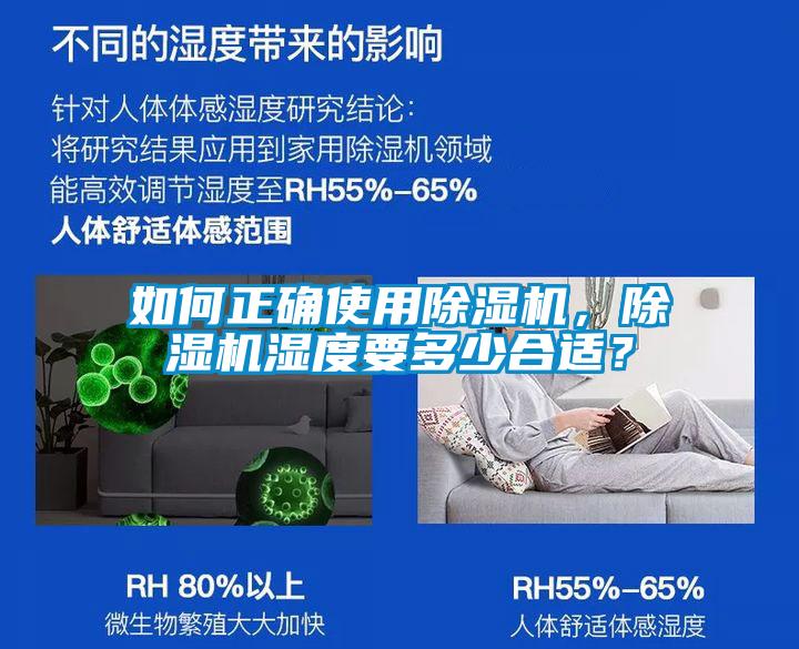如何正確使用除濕機(jī)，除濕機(jī)濕度要多少合適？