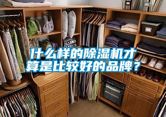 什么樣的除濕機(jī)才算是比較好的品牌？
