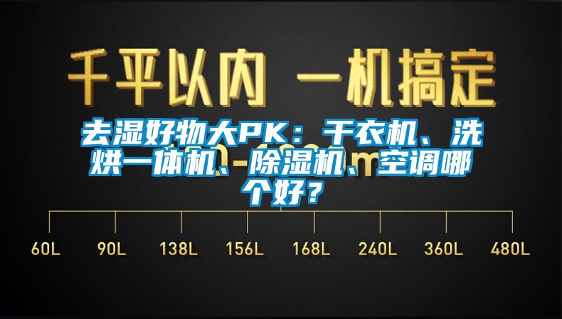 去濕好物大PK：干衣機(jī)、洗烘一體機(jī)、除濕機(jī)、空調(diào)哪個好？