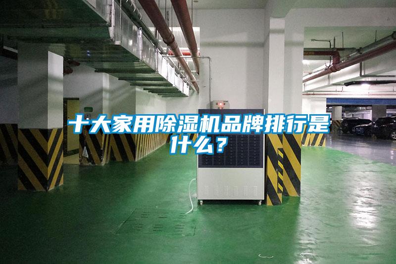 十大家用除濕機(jī)品牌排行是什么？