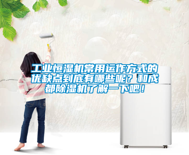 工業(yè)恒濕機常用運作方式的優(yōu)缺點到底有哪些呢?和成都除濕機了解一下吧!