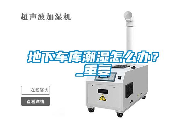 地下車庫潮濕怎么辦？_重復