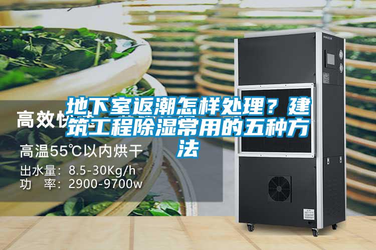 地下室返潮怎樣處理？建筑工程除濕常用的五種方法