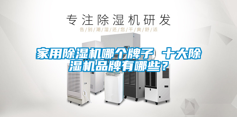 家用除濕機哪個牌子 十大除濕機品牌有哪些？