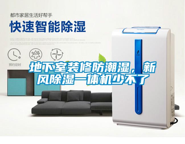 地下室裝修防潮濕，新風(fēng)除濕一體機(jī)少不了