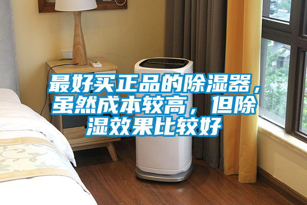 最好買正品的除濕器，雖然成本較高，但除濕效果比較好