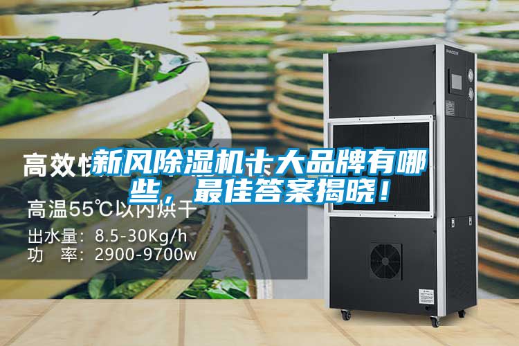 新風(fēng)除濕機十大品牌有哪些，最佳答案揭曉！
