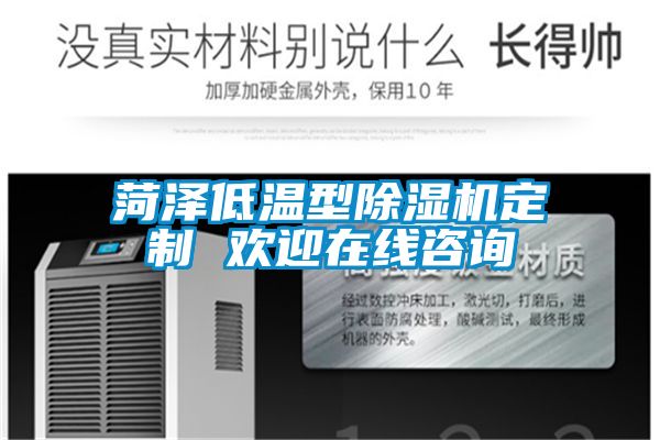 菏澤低溫型除濕機(jī)定制 歡迎在線咨詢