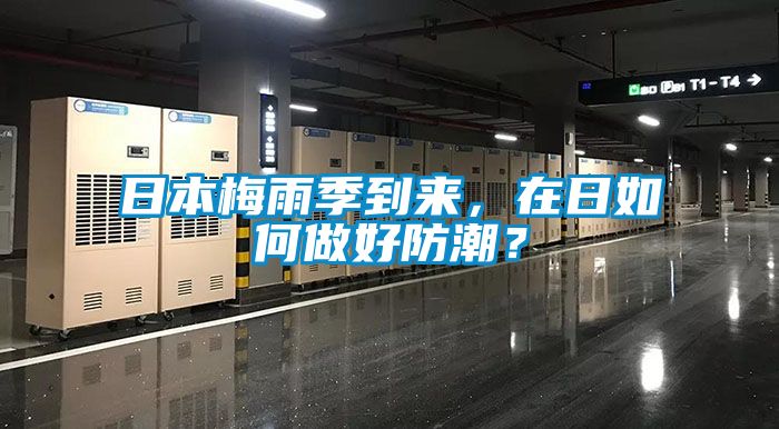 日本梅雨季到來，在日如何做好防潮？