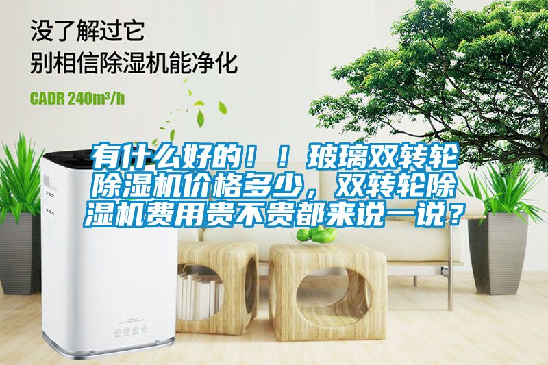 有什么好的！！玻璃雙轉(zhuǎn)輪除濕機價格多少，雙轉(zhuǎn)輪除濕機費用貴不貴都來說一說？