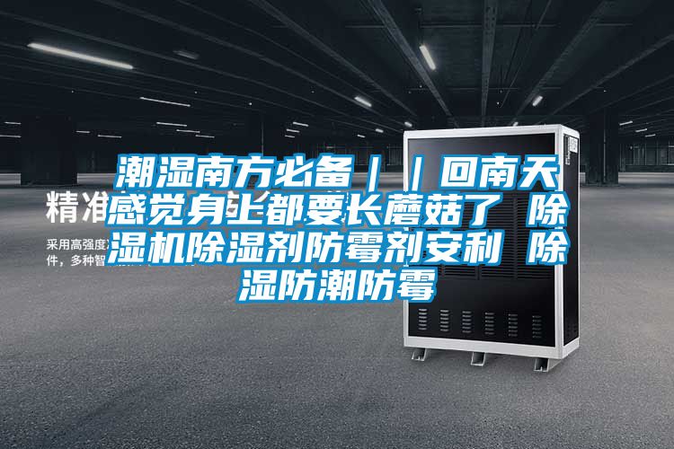 潮濕南方必備||回南天感覺身上都要長蘑菇了 除濕機除濕劑防霉劑安利 除濕防潮防霉