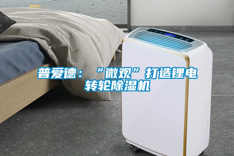 普愛德:“微觀”打造鋰電轉(zhuǎn)輪除濕機(jī)