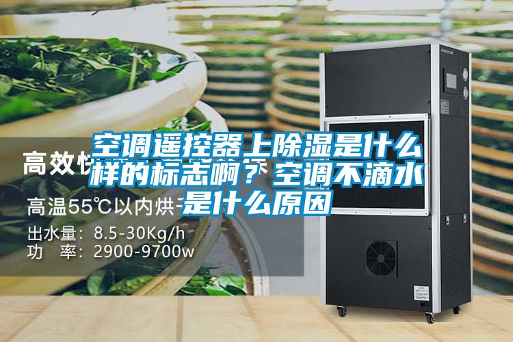 空調(diào)遙控器上除濕是什么樣的標(biāo)志??？空調(diào)不滴水是什么原因
