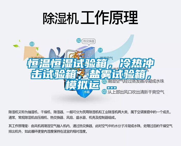 恒溫恒濕試驗(yàn)箱，冷熱沖擊試驗(yàn)箱，鹽霧試驗(yàn)箱，模擬運(yùn) ...