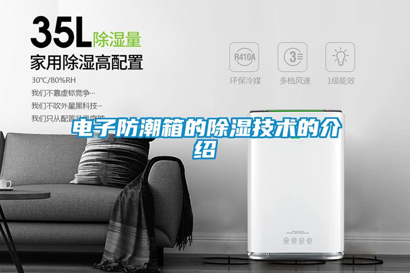 電子防潮箱的除濕技術的介紹