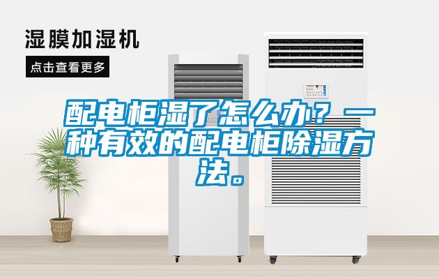 配電柜濕了怎么辦？一種有效的配電柜除濕方法。