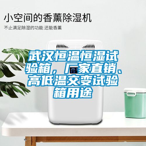 武漢恒溫恒濕試驗箱，廠家直銷、高低溫交變試驗箱用途