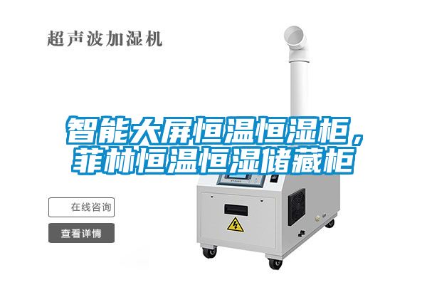 智能大屏恒溫恒濕柜，菲林恒溫恒濕儲藏柜