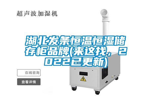 湖北發(fā)條恒溫恒濕儲(chǔ)存柜品牌(來(lái)這找，2022已更新)