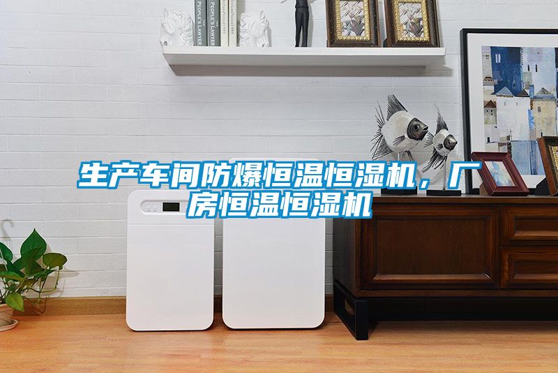 生產(chǎn)車間防爆恒溫恒濕機，廠房恒溫恒濕機