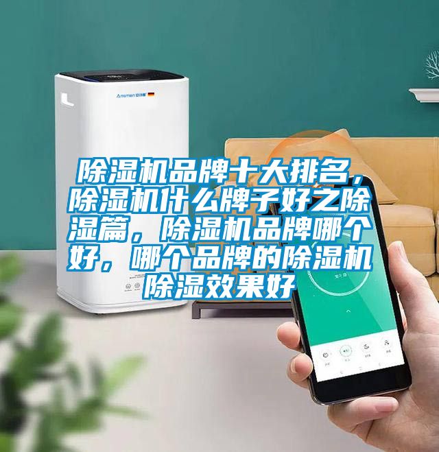 除濕機(jī)品牌十大排名，除濕機(jī)什么牌子好之除濕篇，除濕機(jī)品牌哪個(gè)好，哪個(gè)品牌的除濕機(jī)除濕效果好