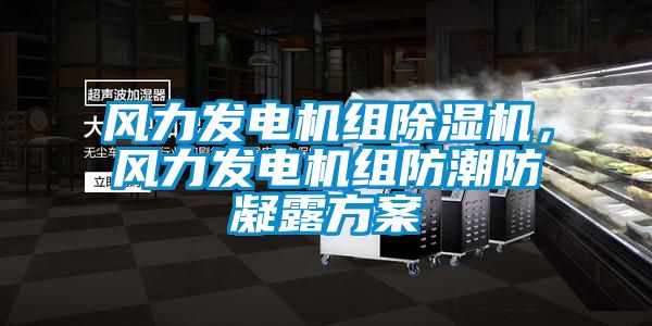 風(fēng)力發(fā)電機(jī)組除濕機(jī)，風(fēng)力發(fā)電機(jī)組防潮防凝露方案