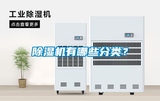 除濕機有哪些分類？