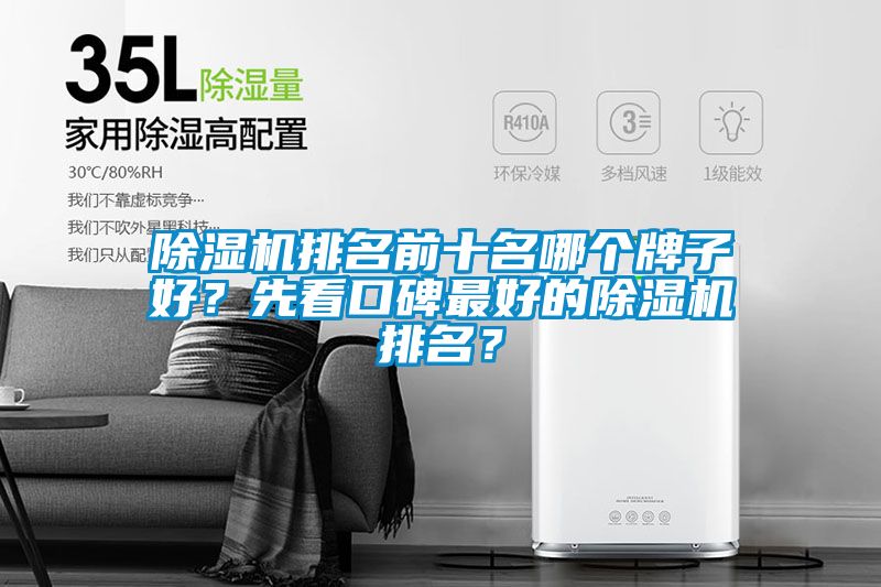 除濕機(jī)排名前十名哪個牌子好？先看口碑最好的除濕機(jī)排名？